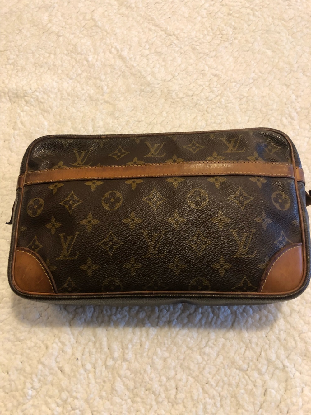 Louis Vuitton Compiegne 28 Monogram Canvas Toiletry Pouch